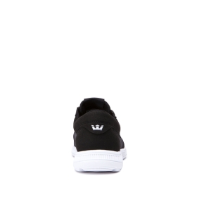 Mens Supra Low Top Shoes HAMMER RUN Black/White/white | AU-53626